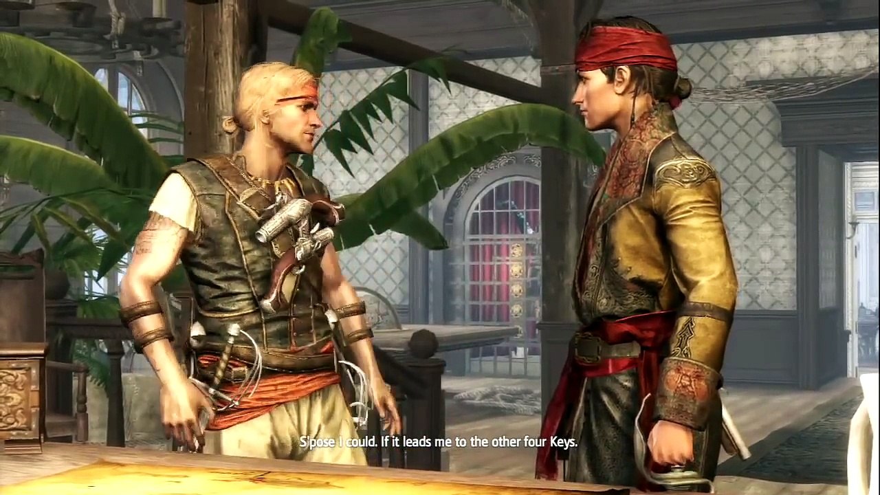 AC4 Templar Armor for Edward Kenway. Templar Hunt for the keys. Assassins Creed 4 Black Flag