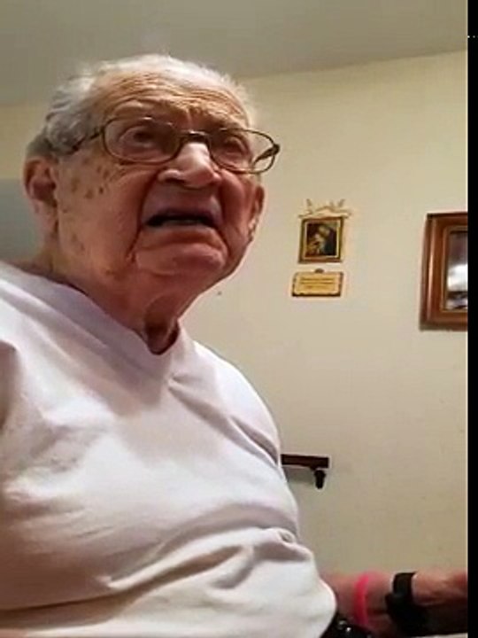 98 YEAR OLD DAD'S REACTION WHEN HE FINDS OUT HOW OLD HE REALLY IS! (WARNING:FOUL LANGUAGE)