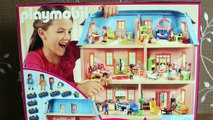 Playmobil Dollhouse Unboxing Assembly house Tour Play Dolls Kitchen Bathroom Bedroom Nursery Room