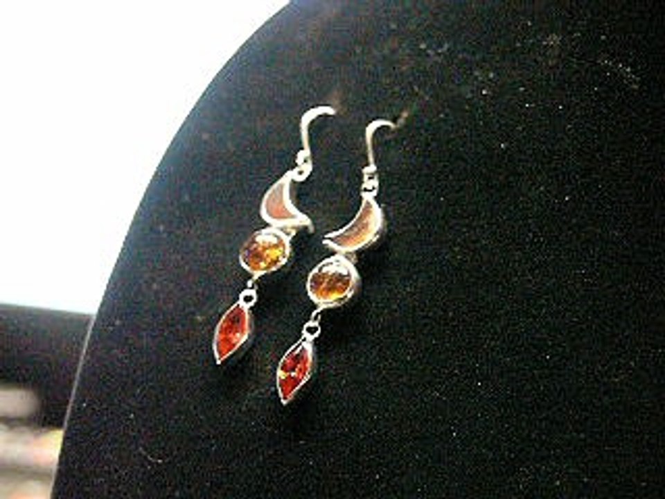 Sterling Carnelian Earrings Ebay