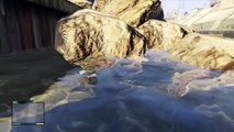 Grand Theft Auto 5 Glitches - Wallbreach inside Rocks Glitch near Dock (GTA 5 Glitches)