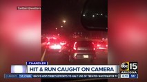 Hit and run caught on camera in southeast Valley