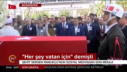 "Her şey vatan için" demişti