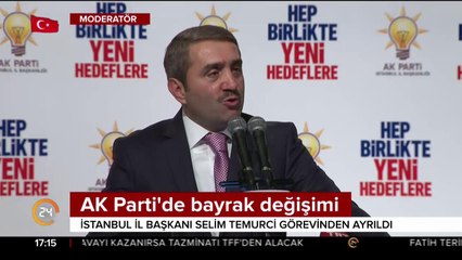 AK Parti'de bayrak değişimi