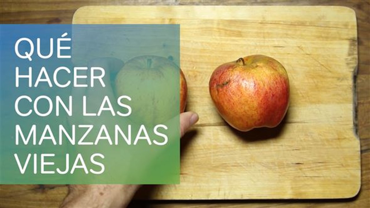 Sin desperdicios: qué hacer con las manzanas viejas