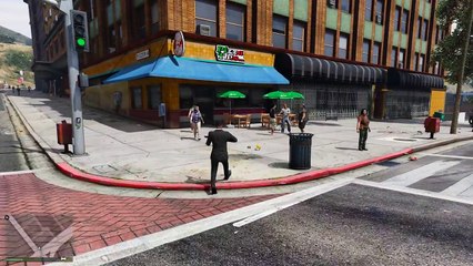 【GTA5 実況】 建物の裏に隠された「赤色のサル」って一体何？！ + 志村けんのモノマネ　（イースターエッグ）