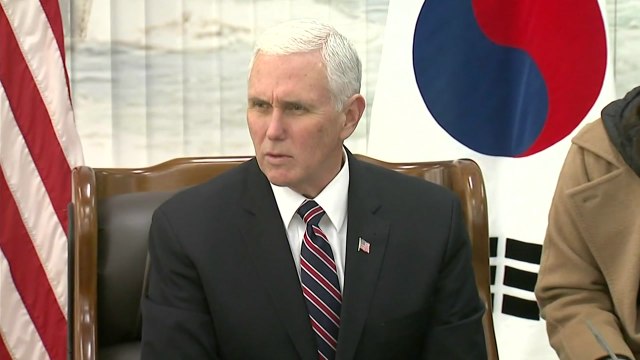 펜스 미 부통령 천안함 방문... 북한은 감옥 국가 / YTN