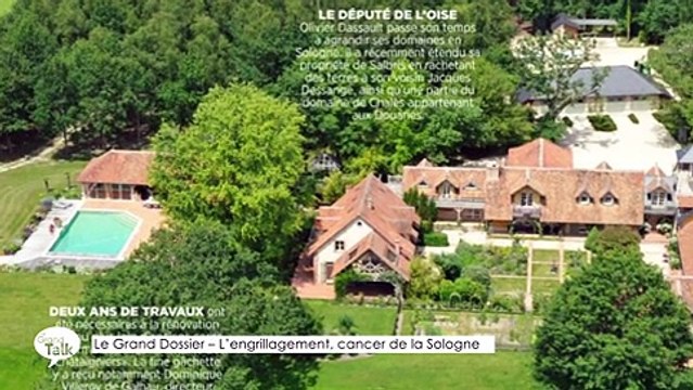 Le Grand Talk - 08/02/2018 Partie 2 - Le Grand Dossier – L'engrillagement, cancer de la Sologne