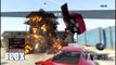 GTA5 数百台の車の大爆発を潜り抜けることができるか！？ GTAV オンライン 16人で行うRPG、粘着爆弾のデスマッチ