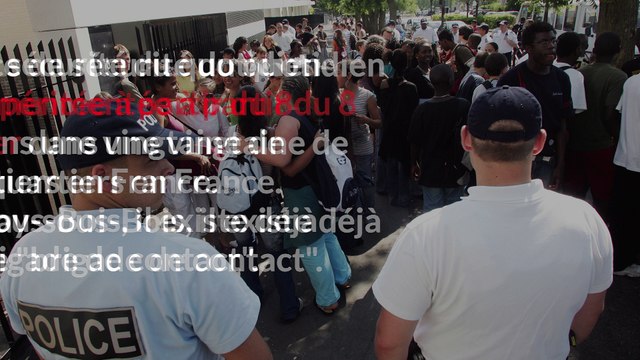 Un policier de la brigade de contact d'Aulnay-sous-Bois témoigne