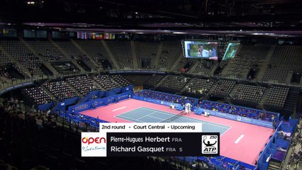 Résumé du match : Pierre-Hugues Herbert vs Richard Gasquet - 08/02/2018