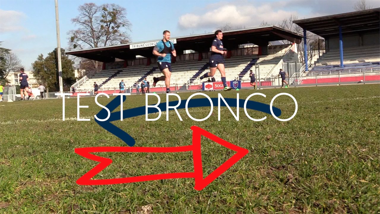 Bronco test pour les avants du FCG