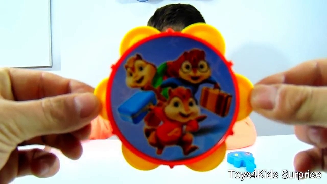 new Burger King Alvin and the Chipmunks The Musical Toys Set Review (Alvin ve Sincaplar)