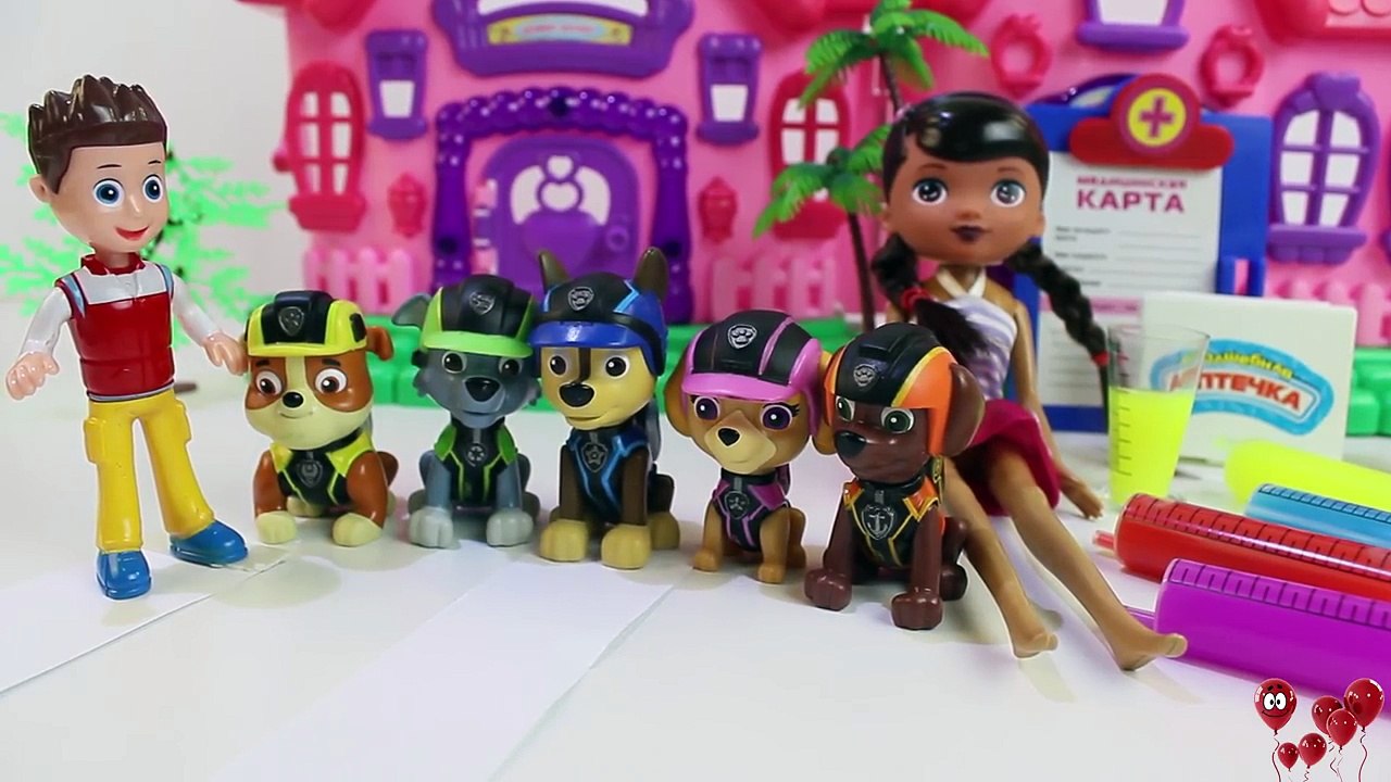 ЩЕНЯЧИЙ ПАТРУЛЬ новые серии Мультик Доктор ПЛЮШЕВА делает укол Мультфильмы для детей Paw Patrol 2017