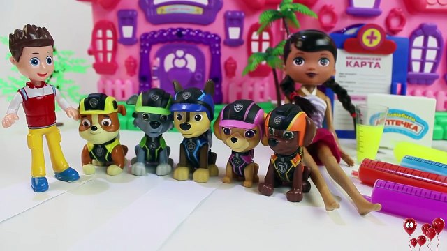 ЩЕНЯЧИЙ ПАТРУЛЬ новые серии Мультик Доктор ПЛЮШЕВА делает укол Мультфильмы для детей Paw Patrol 2017