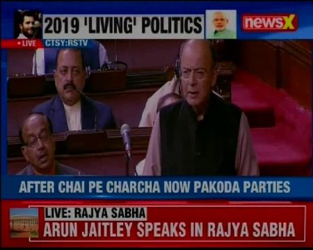 Finance Minister Arun Jaitley slams Congress in Rajya Sabha, says UPA breached fiscal discipline