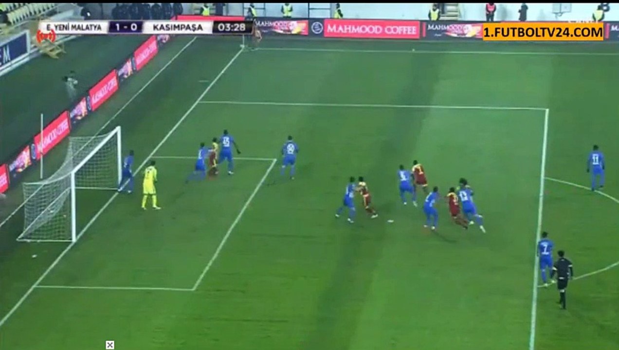Arturo Mina Goal HD - Yeni Malatyaspor 1-0 Kasimpasa 09.02.2018