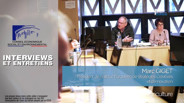 Questions à Marc Giget - innovation en agriculture - cese