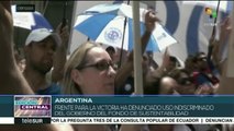 Argentina: trabajadores de la ANSES se movilizan contra despidos