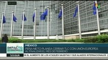 México planea cerrar TLC con la UE al finalizar febrero de 2018