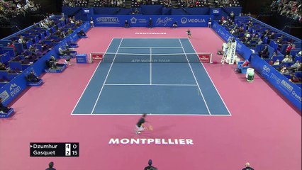 Résumé du match : Richard Gasquet vs Damir Dzumhur - 09/02/2018
