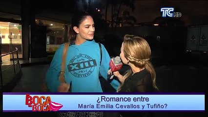 Maria Emilia Cevallos habla sobre el romance con Tufino,Tv espanol movie hd 2018