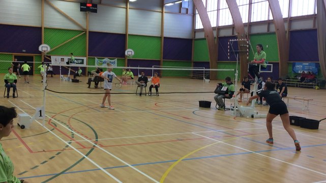Finale du championnat de France UNSS de badminton