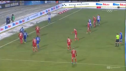 Konrad Michalak Goal HD - Plock 1-1 Gornik Z. 09.02.2018
