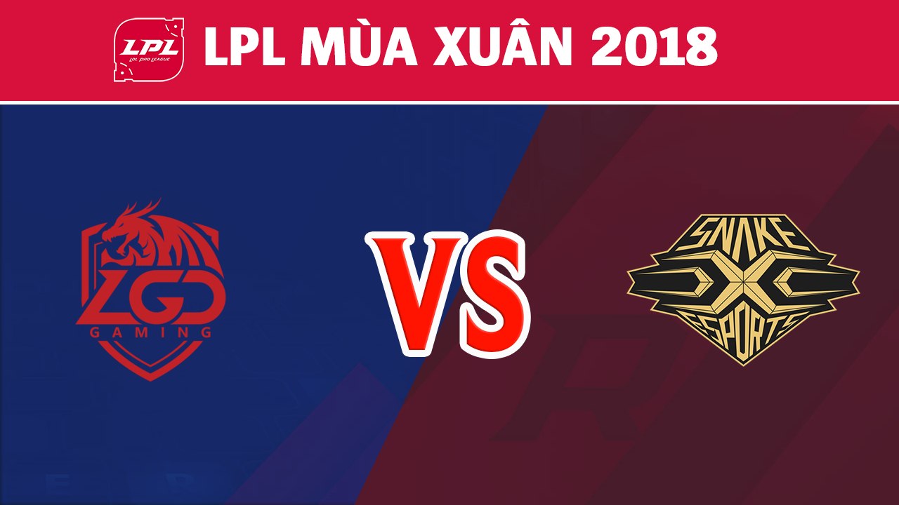 Highlights: LGD vs SS | LGD Gaming vs Snake Esports | LPL Mùa Xuân 2018