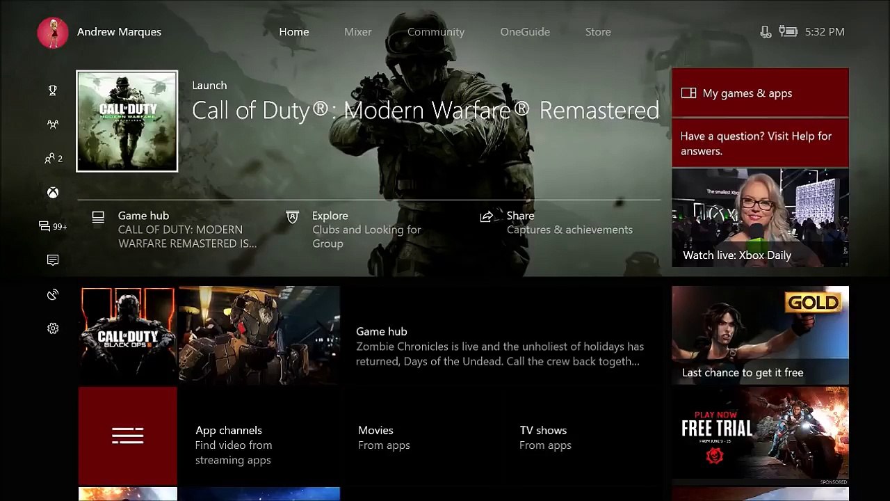 COD4 Xbox one Online Mods - Modern Warfare Remastered MODS Xbox One - MODDING ON XBOX ONE ONLINE