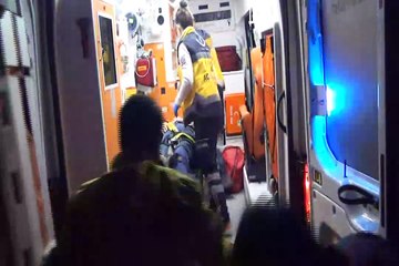 Yaklaşık 90 metre uçarak şarampole yuvarlandı