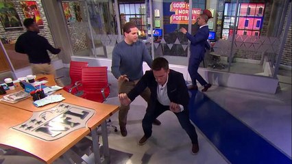 GMFB recreates 'Philly Special' play with Trey Burton