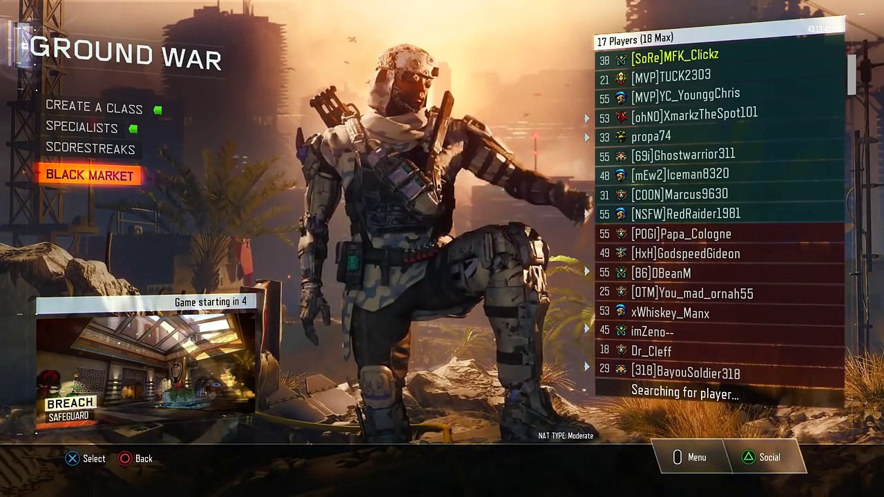 Black Ops 3 Multiplayer Glitches: Solo Unlimited XP Glitch 'BO3 Locked Lobby Glitch' "BO3 Glitches"