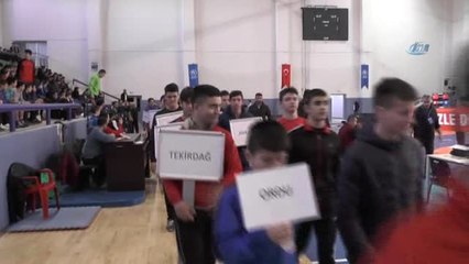 Bartın'da 16-17 Yaş Arası Yıldızlar Grekoromen Grup Şampiyonası Başladı