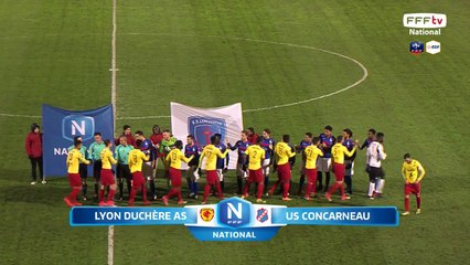 Vendredi 09/02/2018 à 19h45 - Lyon Duchère AS - US Concarneau - J21 (23)