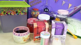 My Slime Collection! New Slimes HOT Slime! Homemade Slime Crunchy Slime Doctor Squish