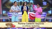 Romina Calderón responde a críticas recibidas