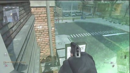 MW3 Glitches - Intersection New Way Out of Map!