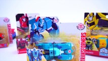 TRANSFORMERS ROBOTS IN DISGUISE ONE STEP CHANGERS BLURR AUTOBOT DRIFT SIDESWIPE BEE OPTIMUS