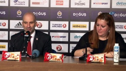 Trinchieri: “İyi mücadele ettik”