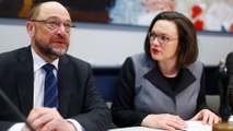 Kaltblütige Süffisanz: Nahles' Abschiedsworte für Schulz