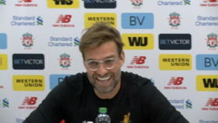 Klopp left baffled by press conference 80's music