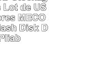 Clé Clef USB Stockage 20 10Pcs Lot de USB Multicolores MECO Mémoire Flash Disk Drive