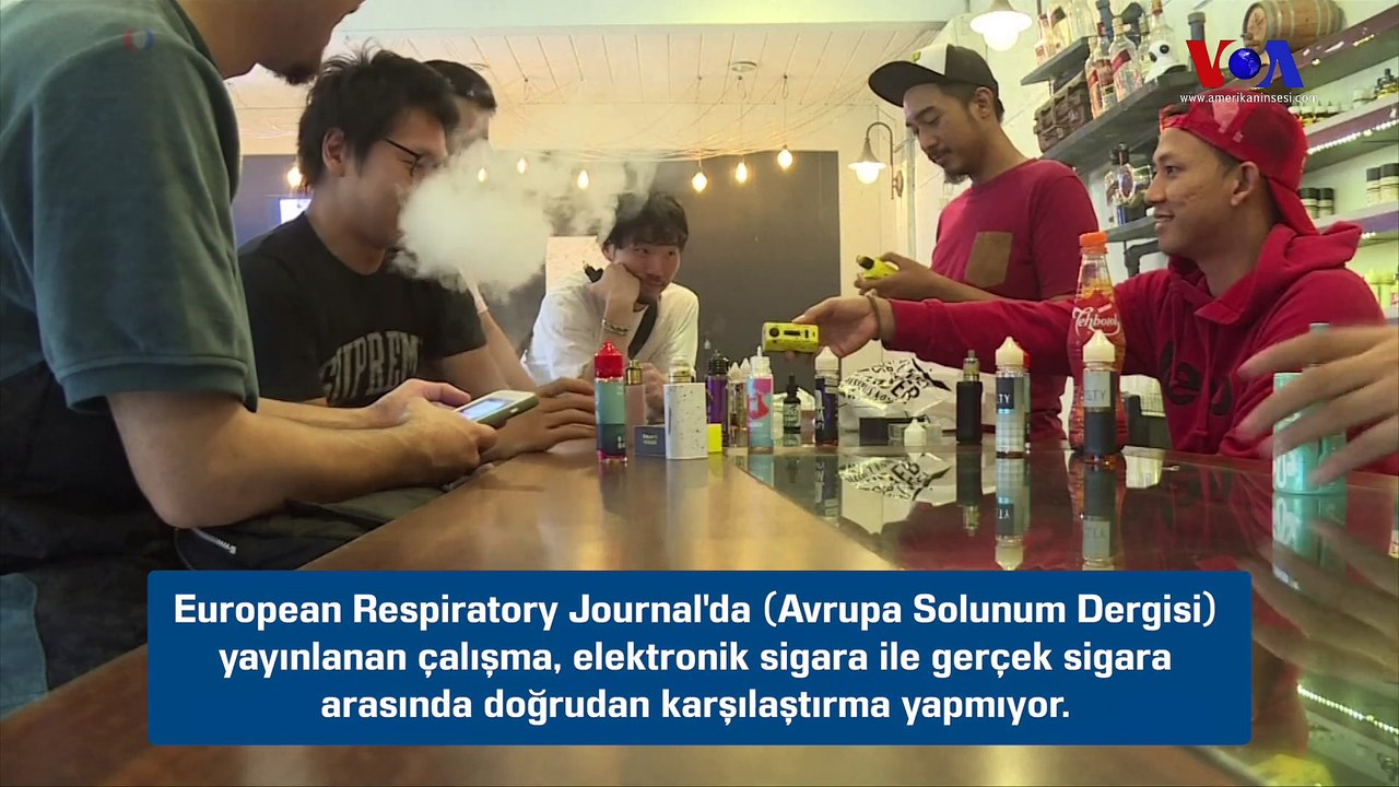'Elektronik Sigara Zatürre ve Kanser Riskini Arttırıyor'