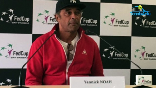 Fed Cup 2018 - Yannick Noah : Mon cauchemar ? Ce n'est pas Elise Mertens