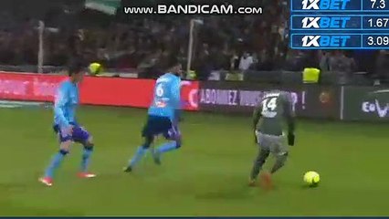 Robert Beric Goal - Saint Etienne 2-2 Marseille  09.02.2018 HD