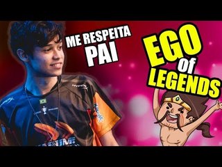 CBLOL SURPREENDE, ARROTO AO VIVO & ASSALTANTE LOLZEIRO - (EGO OF LEGENDS)
