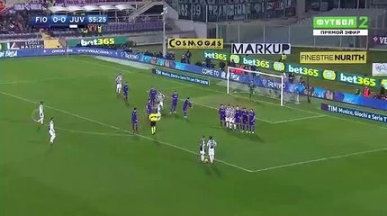 Fiorentina vs Juventus 0-1 Federico Bernardeschi Goal -  09-02-2018