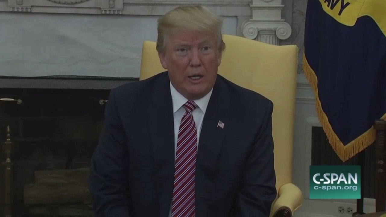 President Trump defends alleged domestic abuser Rob Porter 'we wish him well'