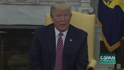 President Trump defends alleged domestic abuser Rob Porter 'we wish him well'